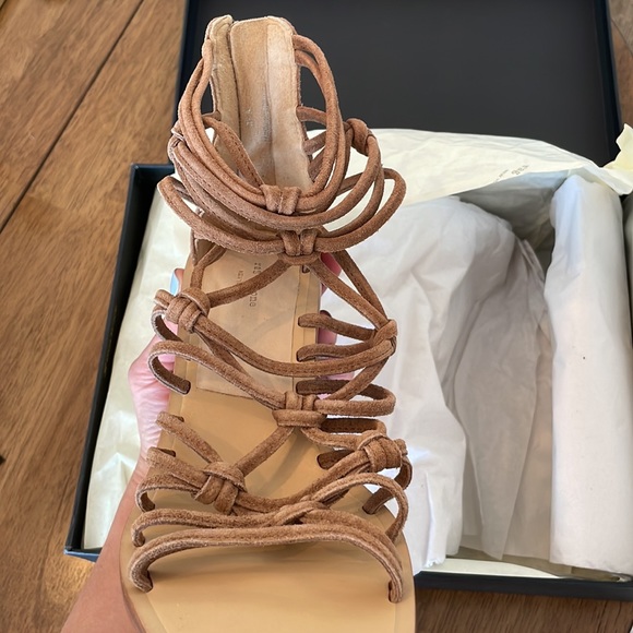 NWT rag & bone Camille suede sandals - Picture 8 of 15
